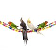 thumbnail image 4 of Bird Parrot Swing Toys, Chewing Standing Hanging Perch Hammock Climbing Ladder Bird Cage Toys for Budgerigar, Parakeet, Conure, Cockatiel, Mynah, Love Birds, Finches and Other Small to Medium Birds, 4 of 5
