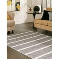 thumbnail image 3 of Rugs.com Sabrina Soto Casa Collection Rug – 4' x 6' Black High Rug Perfect For Entryways, Kitchens, Breakfast Nooks, Accent Pieces, 3 of 3