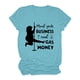 thumbnail image 1 of Gibobby Playera TéRmica Ligera Mujeres Casual Impresión Manga Corta Tops Blusa Cuello Redondo Casual Tee Túnica Camisas（Aqua， L), 1 of 2