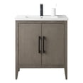 thumbnail image 5 of Vanity Art 30” Single Sink Bathroom Vanity Cabinet with Ceramic Countertop, 5 of 9