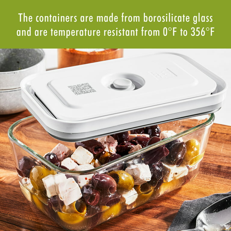 Lasting Freshness  Vacuum Seal Containers
