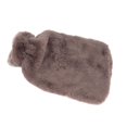 thumbnail image 3 of Bouillotte 1000 ml en PVC transparent, mignonne et portable, avec housse souple, idéale pour les étudiants., 3 of 4