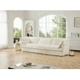 thumbnail image 6 of 120" Comfy Corduroy Sofa Couch for Living Room,Modern Deep Seat,Removable Cover,for Apt. 3 Seater, 6 of 6