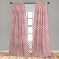 thumbnail image 5 of Geometric Curtains 2 Panels Set, Retro Tile Pattern of Small and Colorful Circles Round Shapes with Grunge Effect, Window Drapes for Living Room Bedroom, 56"W X 63"L, Multicolor, by Ambesonne, 5 of 5