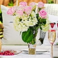 thumbnail image 2 of Sparkles Home  Rhinestone Small Crystal-Filled Vase Rose, 2 of 4