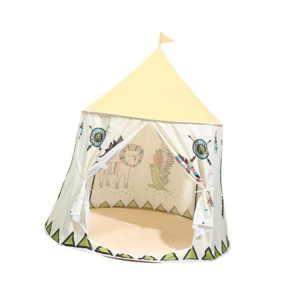 Tienda de campaña portátil Prince Castle para interiores, ideal como regalo para uso en interiores y exteriores. león