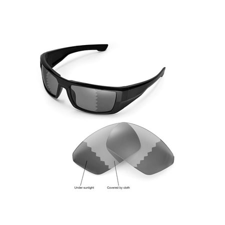 Walleva Transition/Photochromic Polarized Replacement Lenses for Spy Optic DIRK Sunglasses