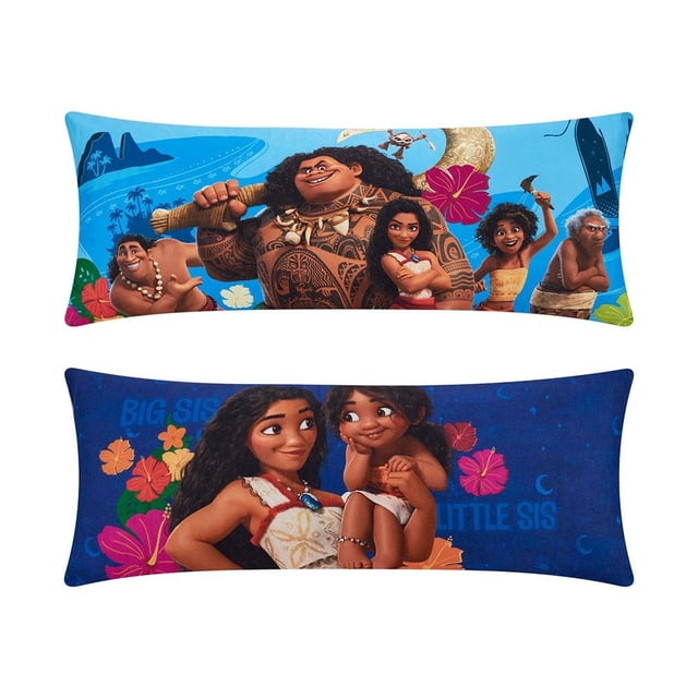 Almohada Providencia Súper Jumbo Moana de 120x50 cm Azul