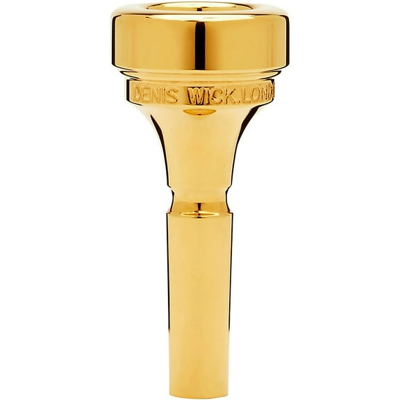 Denis Wick DW4881 Classic Series Cornet Mouthpiece in Gold 2B
