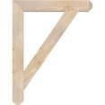 thumbnail image 3 of Ekena Millwork 3 1/2"W x 26"D x 34"H Traditional Craftsman Smooth Bracket, Douglas Fir, 3 of 13