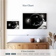 thumbnail image 4 of Elephant Stock Astronaut Space Wall Art - Horizontal Canvas Wall Art - Living Room Wall Decor - Astronomy & Space Canvas - Black And White Decor - 12" x 8", 4 of 8