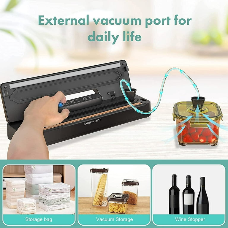 VIVEFOX Vacuum Sealer Machine, Automatic Food Sealer for Food