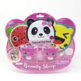 thumbnail image 1 of Kit de maquillaje para spa Hot Focus Beauty Sleep con 2 mascarillas faciales de color carbón, 1 of 3