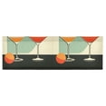 thumbnail image 6 of Yayeee Kitchen Valance Rod Pocket 54" x 18" Living Room Window Curtain, Red Glasses, 6 of 6