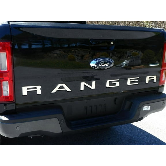 Stainless Steel Graphic Emblem 6Pc Fits 2019-2020 Ford Ranger SGR59345 QAA