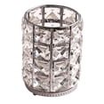 thumbnail image 2 of Brocha de Maquillaje de Cristal Soledad Almacenamiento para Tocador Plata L, 2 of 10