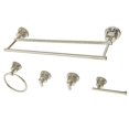 thumbnail image 1 of Concord 5 Piece Bathroom Accessory Set - Polished Nickel, 1 of 1