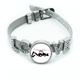thumbnail image 1 of Pulsera pulsera pulsera de cristal amor pulsera ajustable, 1 of 2