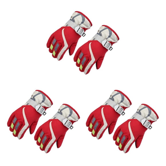 Guantes impermeables para niños Naiovety con estampado de invierno Type1 NO1