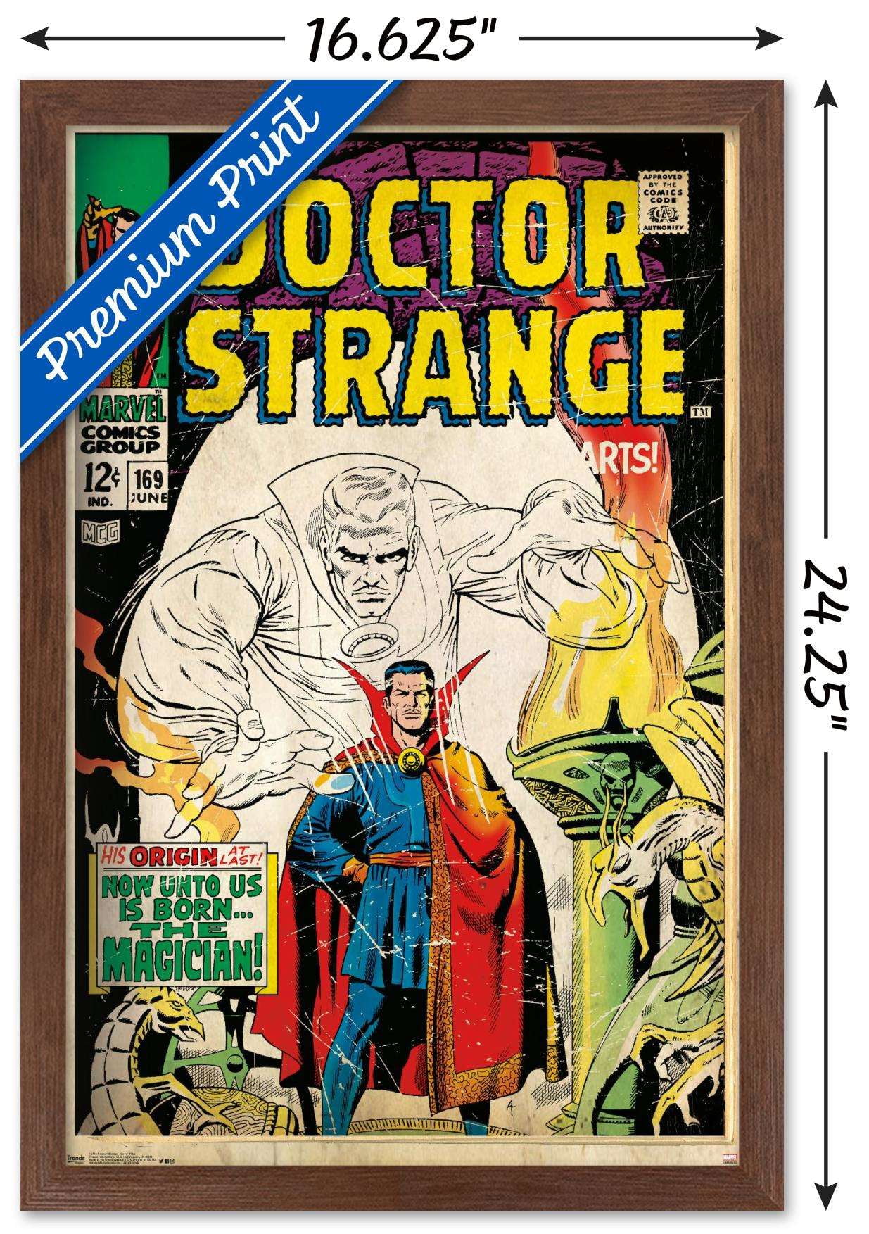 Marvel Comics - Doctor Strange - Cover #169 Wall Poster, 14.725" x 22.375", Framed