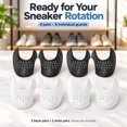 thumbnail image 3 of Sneaker Crease Guards Combo Pack for Men & Women,Toe Box Protectors to Prevent Creases,4 Pairs Total (2 Pairs Women's Size 5-9,2 Pairs Men's Size 8-12), 3 of 7