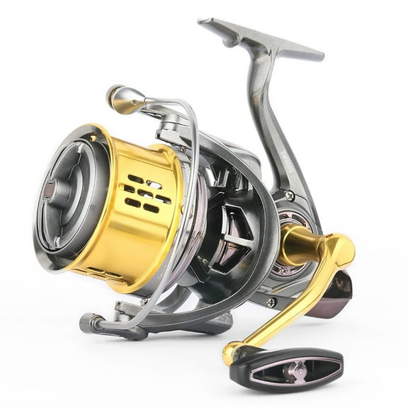 DEUKIO Fishing Reels 8000 10000 12000 Spinning Reels Drag 20KG Powerful Long Shot Surfcasting Reels Saltwater Fishing Tackle Sea