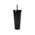 thumbnail image 4 of Way To Celebrate 27 oz Black Acrylic Skeleton Hand Tumbler, 4 of 7