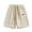 Beige, variant on ZQUUVOU Men's Casual Shorts Solid Drawstring Waist Athletic Gym Shorts With Pocket Beige