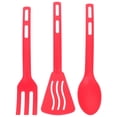 thumbnail image 1 of 1 juego de utensilios de cocina, espátula, tenedor y cuchara de calidad alimentaria, espátula de cocina, utensilios de cocina prácticos., 1 of 5