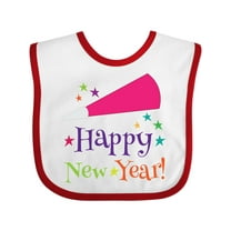 Inktastic Happy New Year Party Boys or Girls Baby Bib