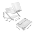 thumbnail image 2 of SHOWERORO Tablet Magnifier 1Pcs Fiberboard White Portable for General Users Home Watching, 2 of 7
