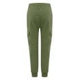 thumbnail image 5 of Enjoytime Cargo Capris Pants for Women Button High Waisted Casual Pants Hiking Travel Trousers with Pockets, 5 of 7
