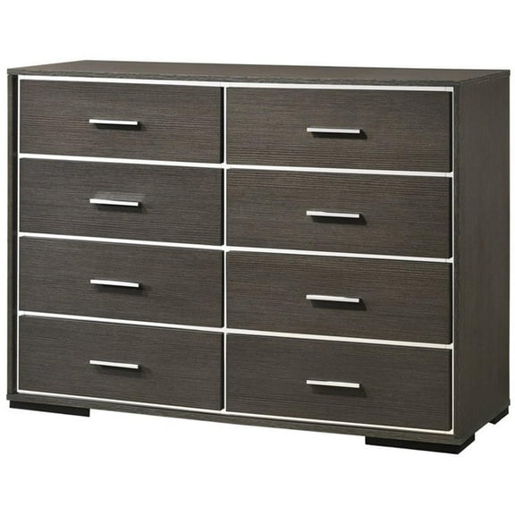 Acme Furniture Escher Dresser in Gray Oak