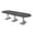 Asian Night w/Silver Base with Electric, variant on 10 Person Modular Racetrack Conference Table With Electric And Data