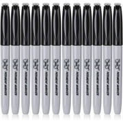 Mr. Pen- Permanent Markers, 12 Pack, Black, Fine Tip, Black Markers, Marker Set, Fine Tip Markers