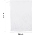thumbnail image 4 of Bolsa De Lavandería De Malla Con Cordón Para Ropa Delicada, Universidad, Ropa Sucia/Red Tamaño Grande Puerta Reutilizable Resistente Plegable/Ropa Blanco Paquete De 2, 4 of 5