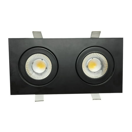 Goodlite Flarion G-01121 3.5" 10W LED Rotating Square Gimbal Selectable CCT