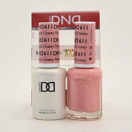 DND DAISY GEL UV NAIL POLISH DUO SET Gel Lacquer 611 Creamy dnd-daisy-gel-uv-nail-polish-duo-set-gel-lacquer-611-creamy