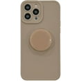 thumbnail image 6 of Designed for iPhone Case,Cute Simple Silicone with Round Kickstand Camera Lens Protection Shockproof Protective Cover Phone Case (White,iPhone 14 Pro), 6 of 6