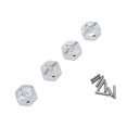 thumbnail image 1 of Adaptador hexagonal de rueda 4x Zulema plata, 1 of 6