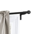 thumbnail image 5 of Better Homes & Gardens No Measuring Easy Install Traditional 8 in Black, 48 in - 120 in, 5 of 7