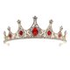 thumbnail image 4 of Elegant Beauty Crown Headdress Tiara Prop For Party Girls 14x4.9cm Golden 1Pack, 4 of 4