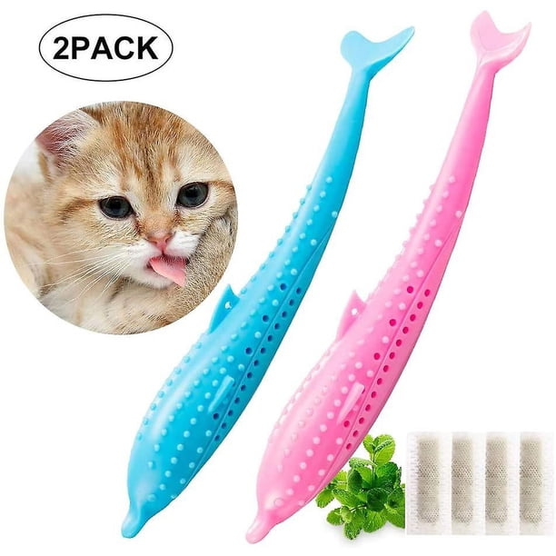 Juguete dental para gatos TANGJMXG molar de silicona interactivo