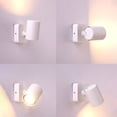 thumbnail image 2 of Toystoory Lámpara de noche montada en la pared, lámpara de noche para dormir, iluminación para sala de estar, lectura de 360 ​​°, decoración de Iluminación y accesorios Negro Toystoory HA066253-02B, 2 of 6