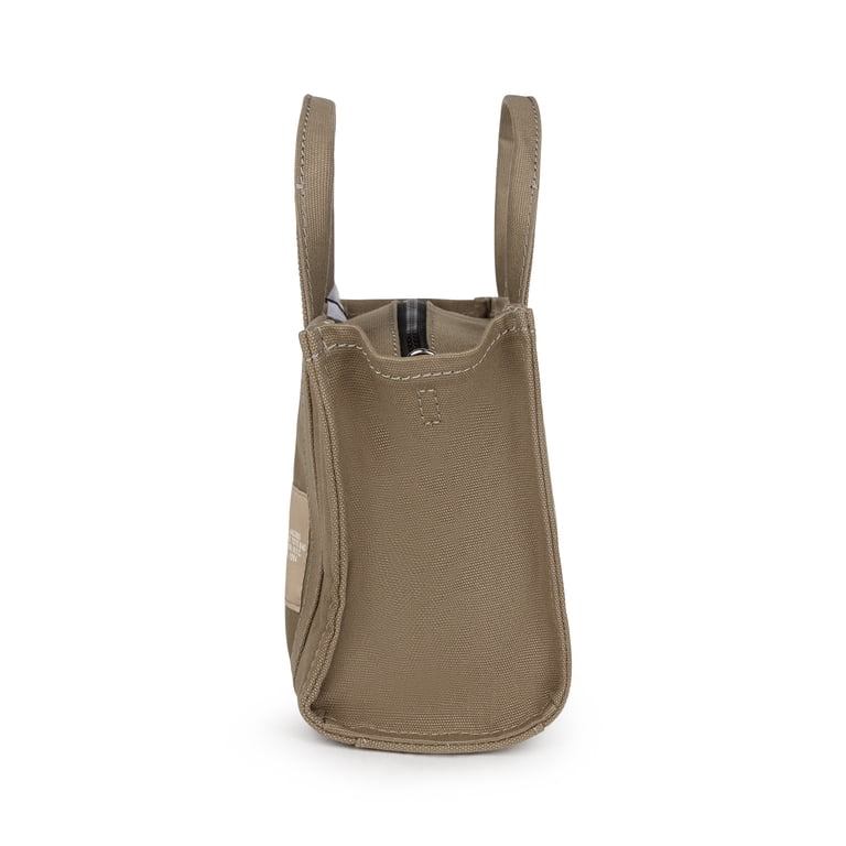 Marc Jacobs Women's Small Tote Bag, Slate Green, Canvas, Logo