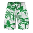 thumbnail image 4 of XINPING Mens Swimming Trunks Loose Fit Floral Swim Trunks Quick Dry Beach Swimming Shorts with Pockets Anti-Chafe Fishing Shorts for Men, 4 of 5