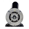 thumbnail image 2 of The Pool Supply Shop 1.5 HP Black and Silver Dual Speed Round Flange Pool Motor, 2 of 3