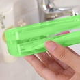 thumbnail image 6 of Kraoden Portable Toothbrush Case, Transparent Travel Size Plastic Holder for Toothbrush, Cosmetics, and Toiletries Storage, Ideal for Camping, Gym, and Traveling, 6 of 6