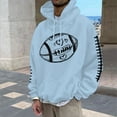 thumbnail image 1 of WILLBEST Sudaderas En Pareja Sudadera con Capucha para Hombre, con Estampado De Fútbol, Informal, Holgada, Cómoda, De Manga Larga, Suave para Otoño e Invierno, para Uso Diario Chica, 1 of 3
