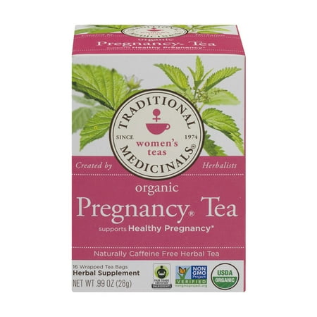 Thés Thé Grossesse biologique de TRADITIONAL MEDICINALS femmes Thé Sacs - 16 CT